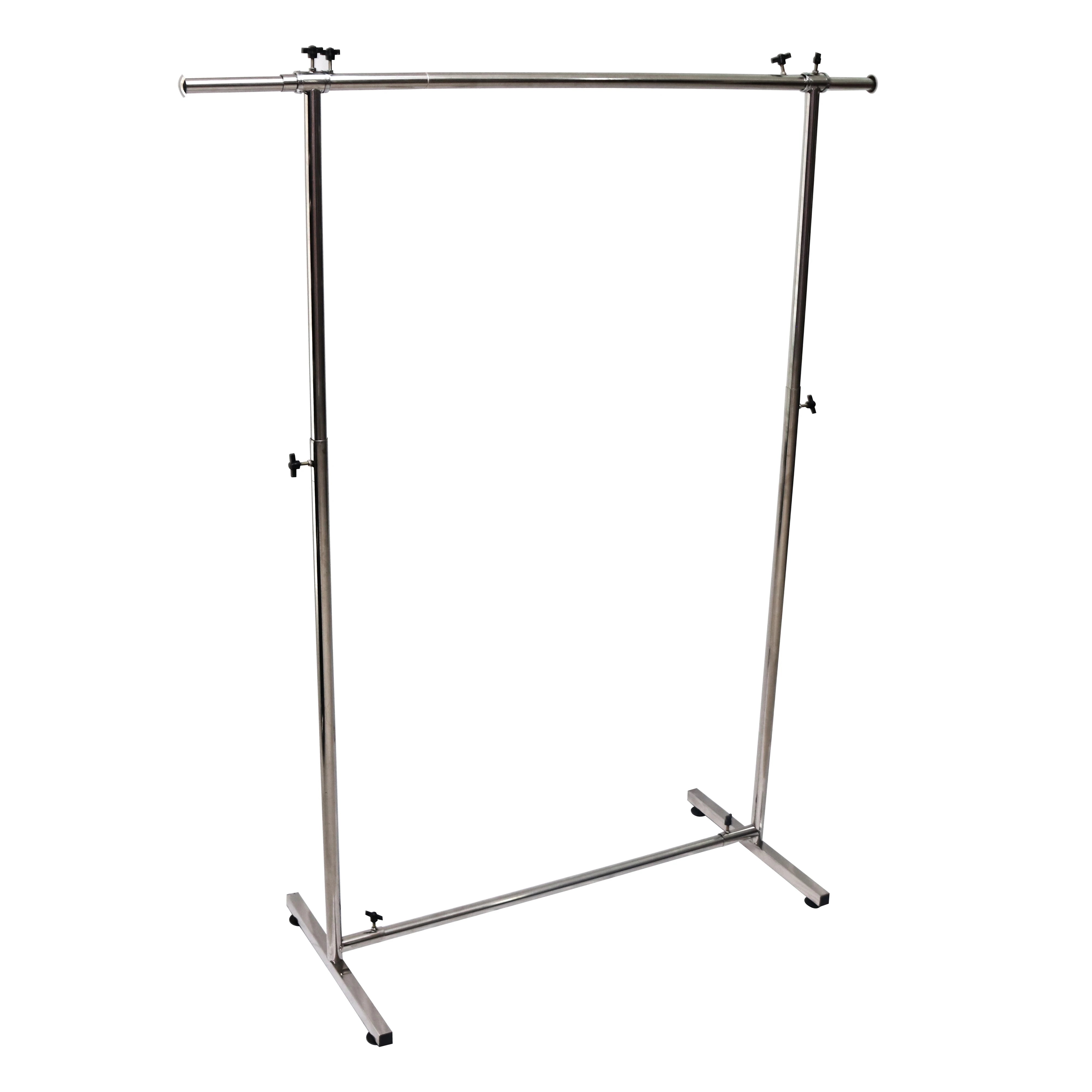 FlexiFrame Stainless Steel Display Stand | Durable & Adjustable Garment ...