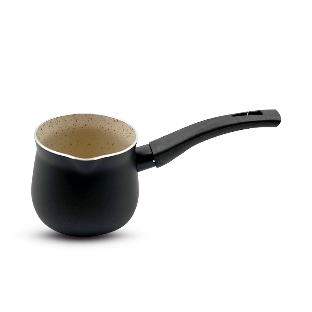 BLACK STONE NON-STICK MILK POT / MIDNIGHT NON-STICK COFFEE WARMER
