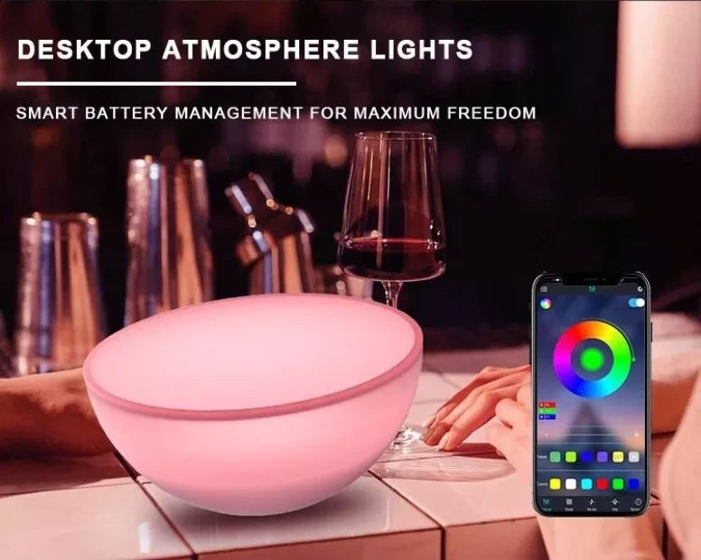 DIMMABLE SMART TABLE LAMP – MULTI-COLOR LIGHTING FOR HOME & OFFICE