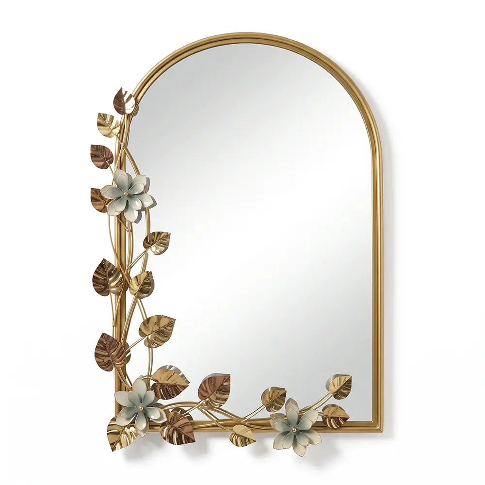 Premium Gold Leaf Decorative Wall Mirror