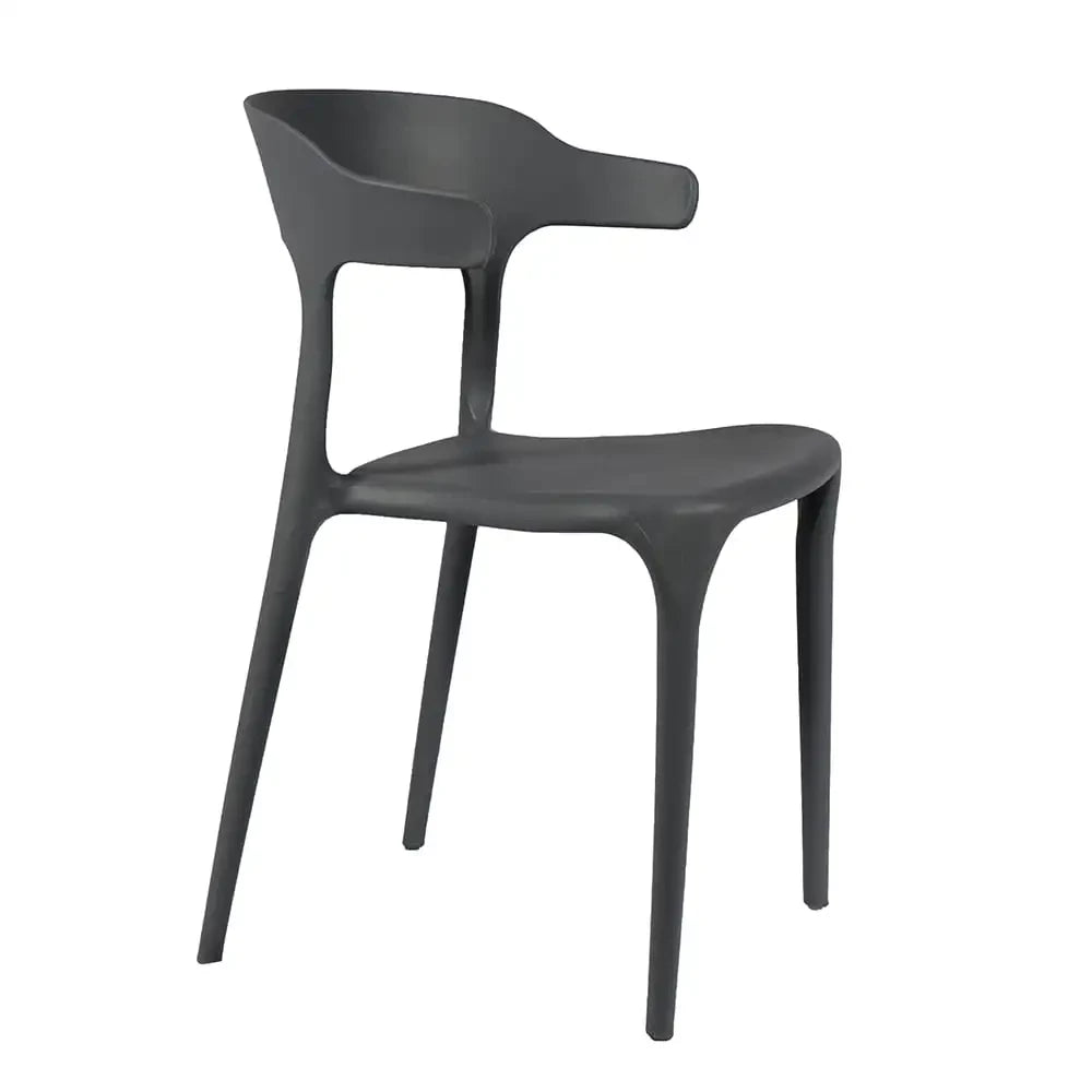 MODERN GREY CAFÉ CHAIR