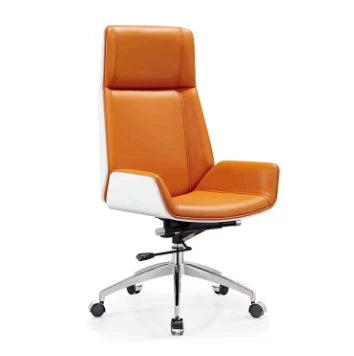 MODERN EXECUTIVE ADJUSTABLE PU LEATHER COMFORT OFFICE CHAIR
