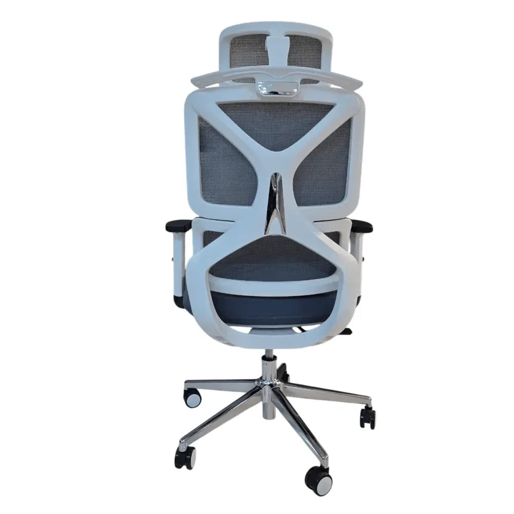 ERGONOMIC EXECUTIVE CHAIR WITH ADJUSTABLE HEADREST AND LUMBAR SUPPORT
