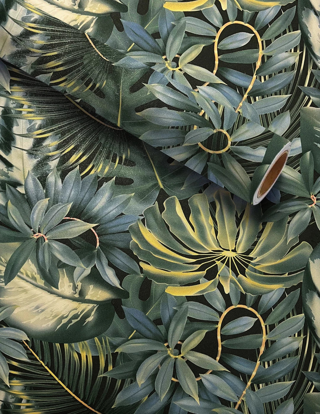 ENTREKIN JUNGLE LEAVES WALLPAPER
