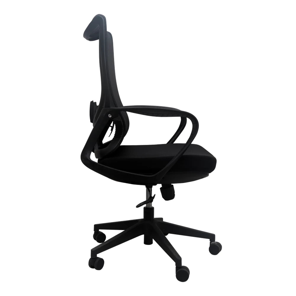 BLACK HAMPTON ERGONOMIC MESH OFFICE CHAIR