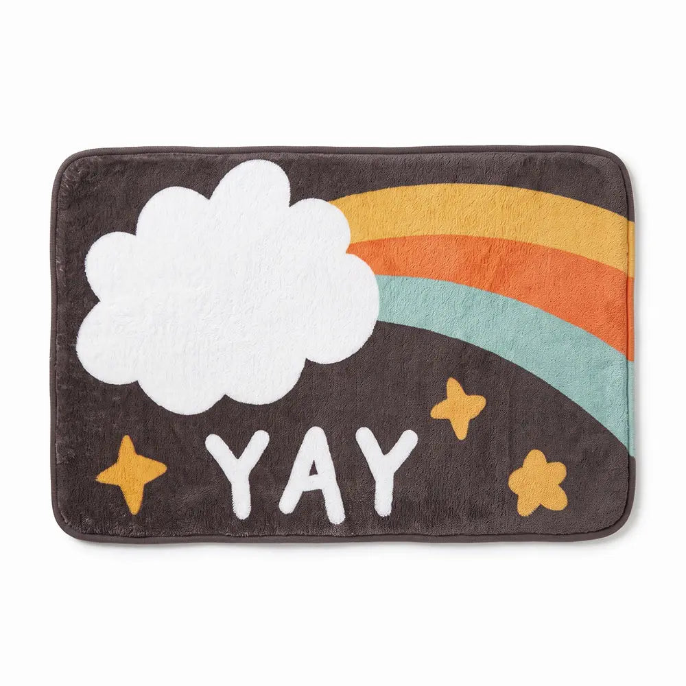 Rainbow Cloud  Floor Mat