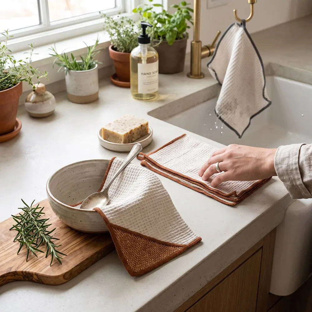 Reusable Kitchen Dish Cleaning Towel
