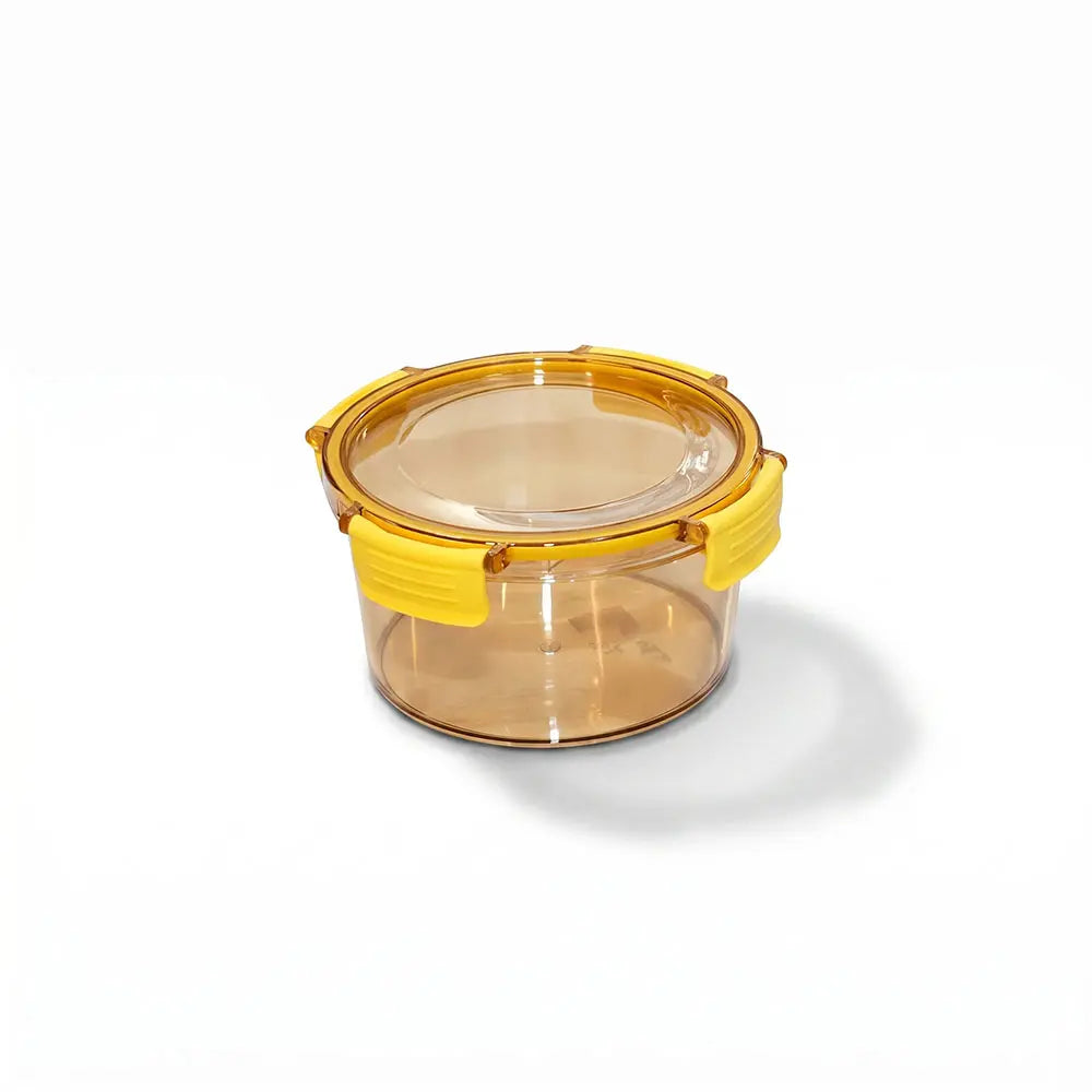 Round Airtight Food Storage Container with Locking Lid