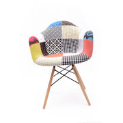 PATCHWORK ACCENT CHAIR
