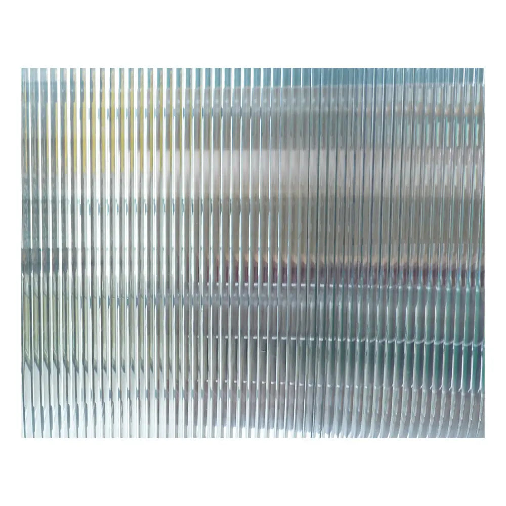 Sand Bush Privacy Window Sticker – Reeded Glass Design