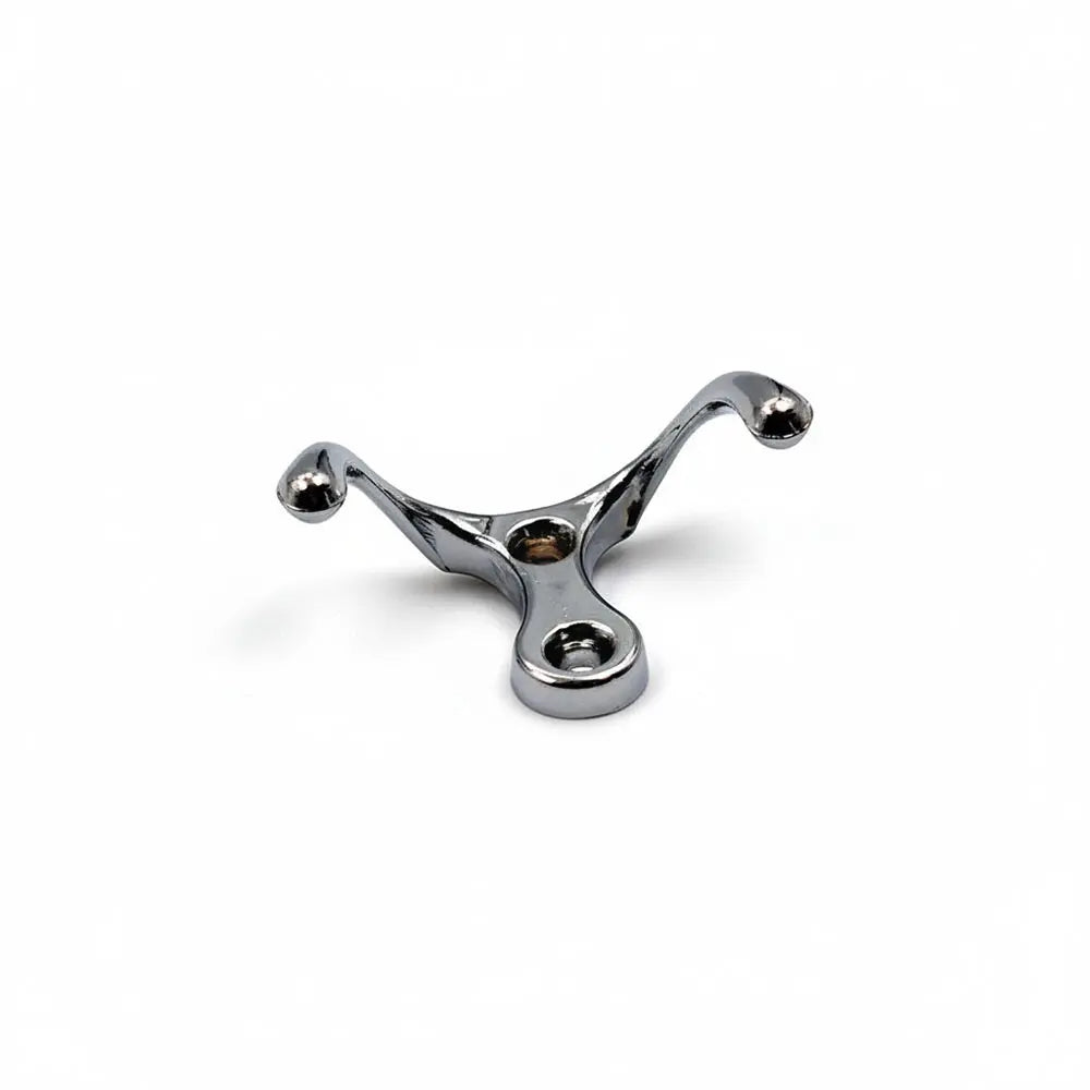 Silver Double Cloth Hook