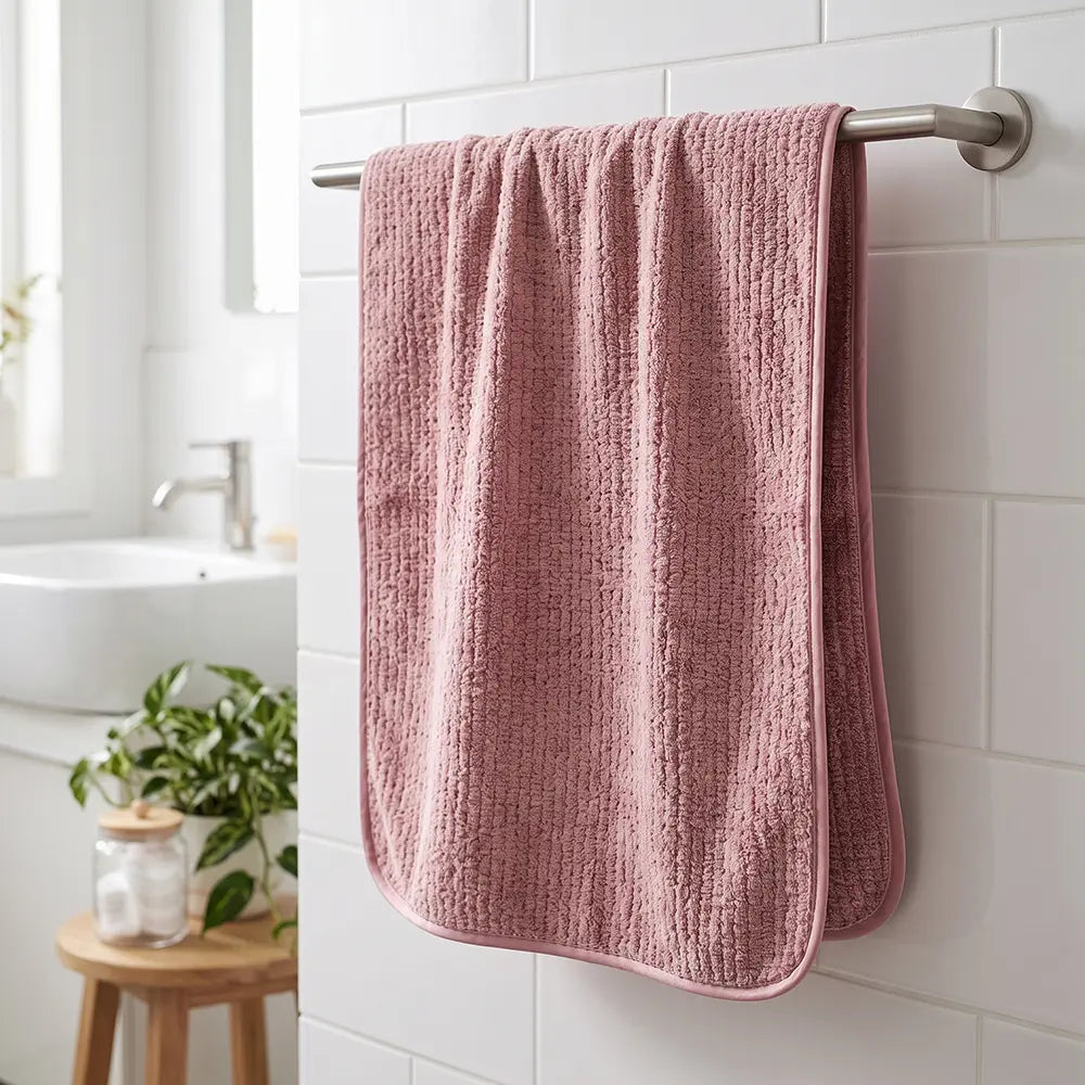 Soft Textured Bath Towel