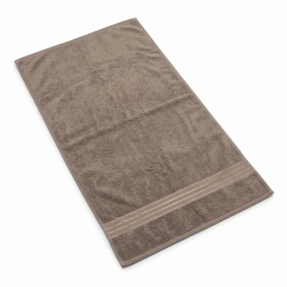 Soft Bath Towel with Classic Woven Border