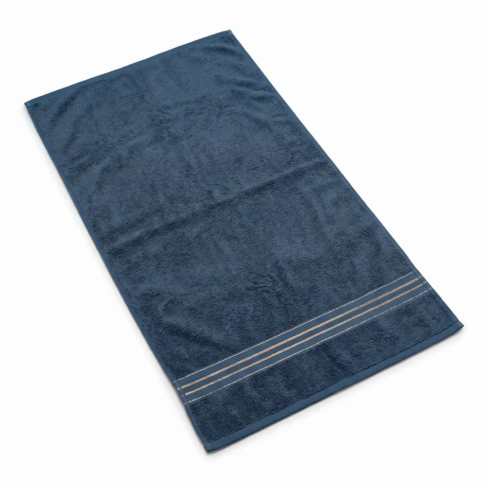 Soft Bath Towel with Classic Woven Border
