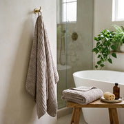 Soft Wave Textured Bath Towel