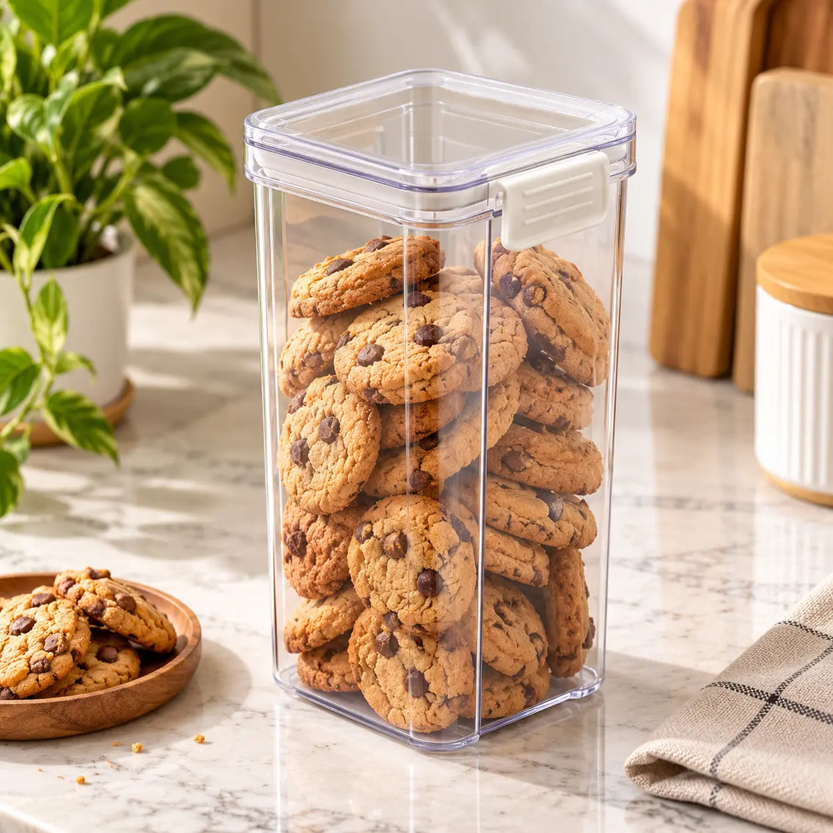 Square Airtight Food Storage Container