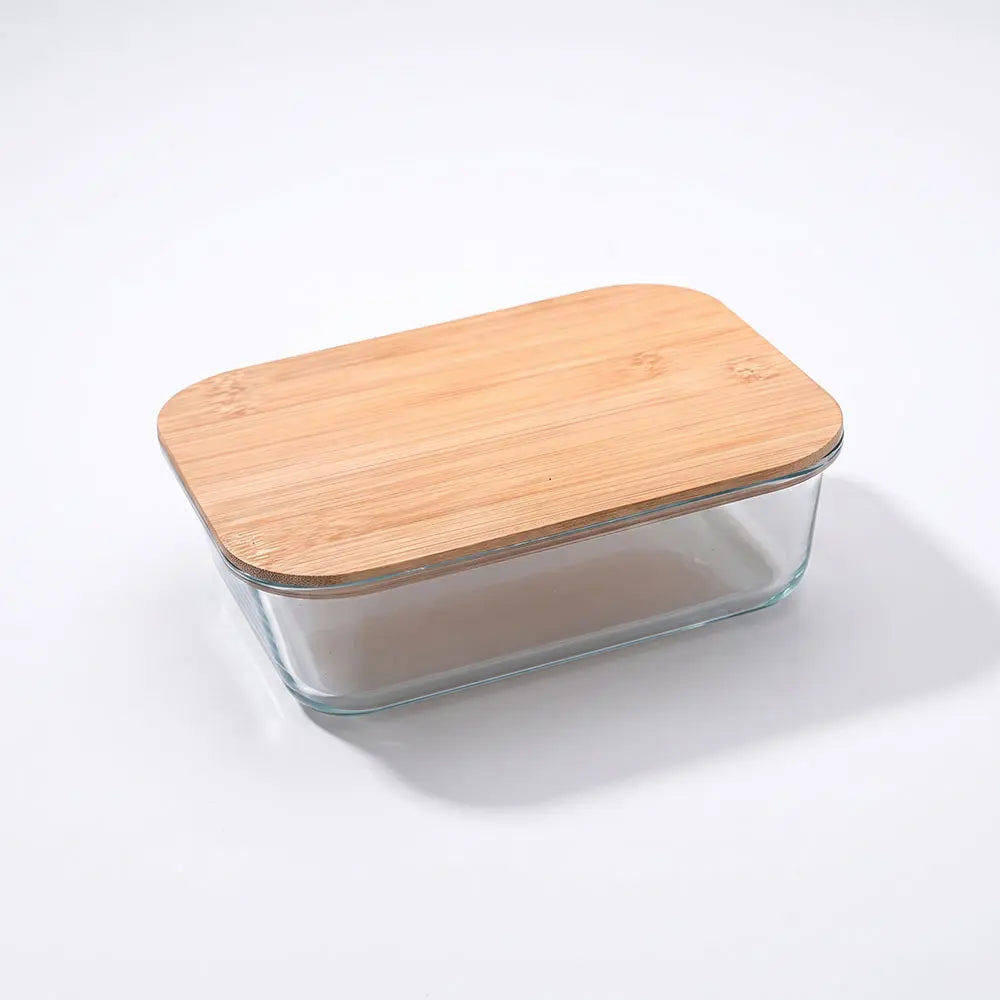 Square Glass Food Storage Container