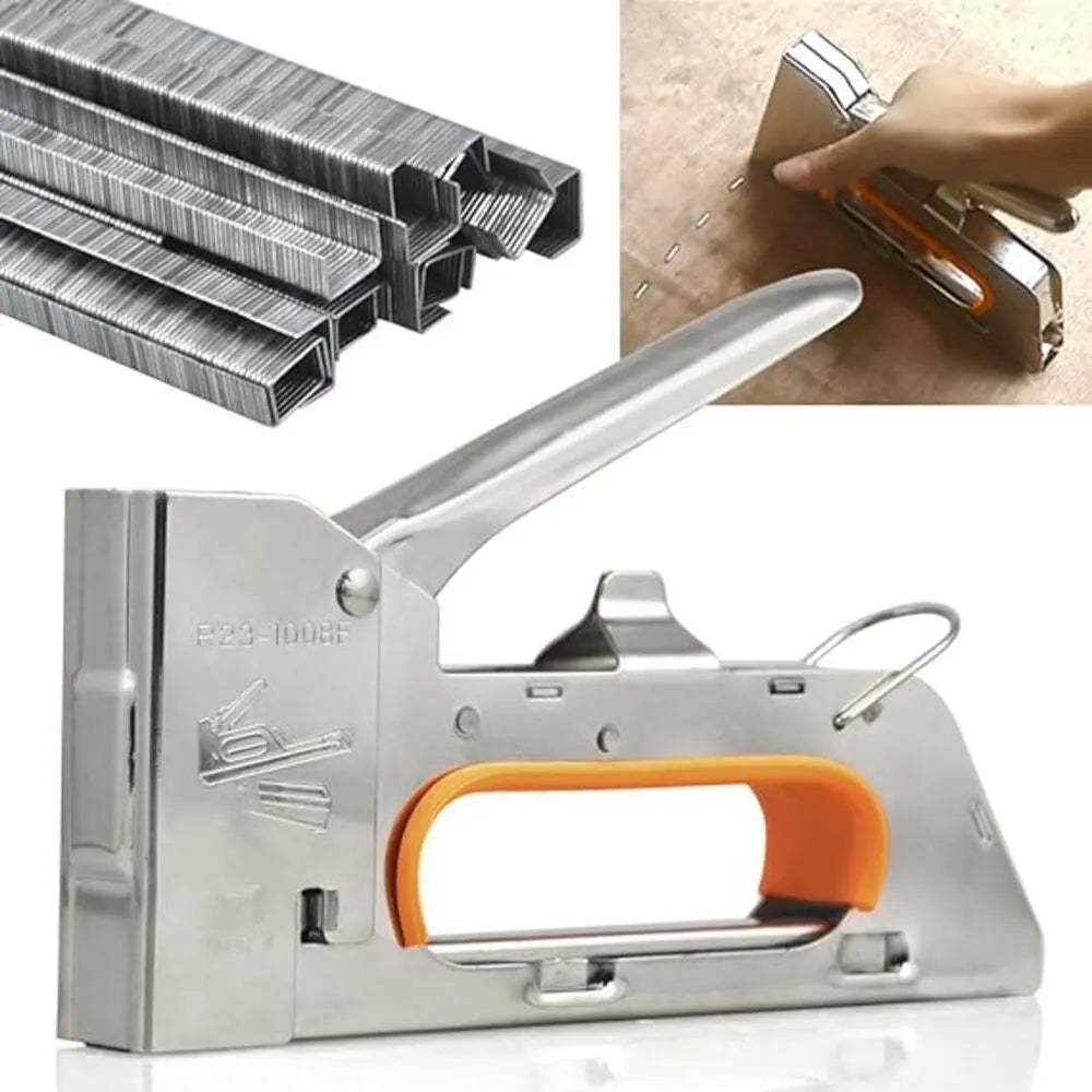 Heavy Duty Stapler for DIY - Staple Gun Power Finish Staplers Manual