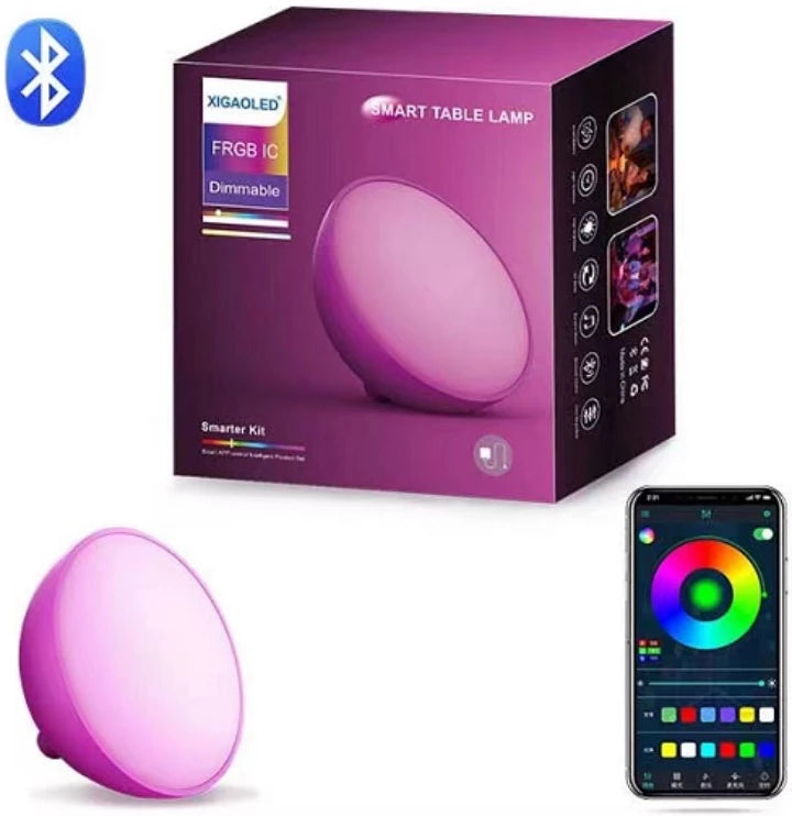 DIMMABLE SMART TABLE LAMP – MULTI-COLOR LIGHTING FOR HOME & OFFICE