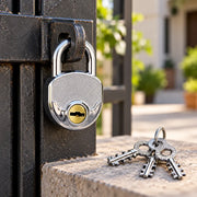 Ting Tong Heavy-Duty Chrome Padlock with Keys