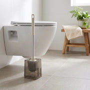 Toilet Cleaning Brush with Transparent Holder