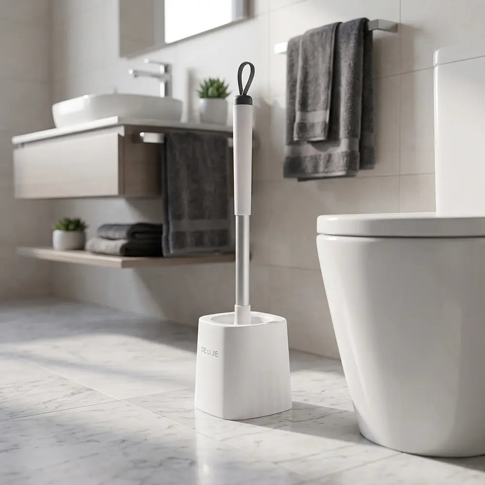 Toilet Cleaning Brush with Holder