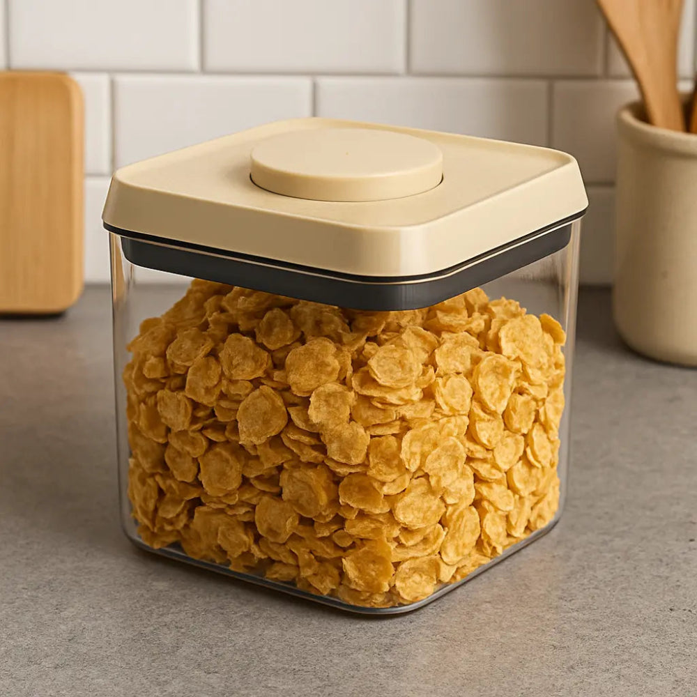 Transparent Airtight Cereal Storage Container
