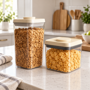 Transparent Airtight Cereal Storage Container