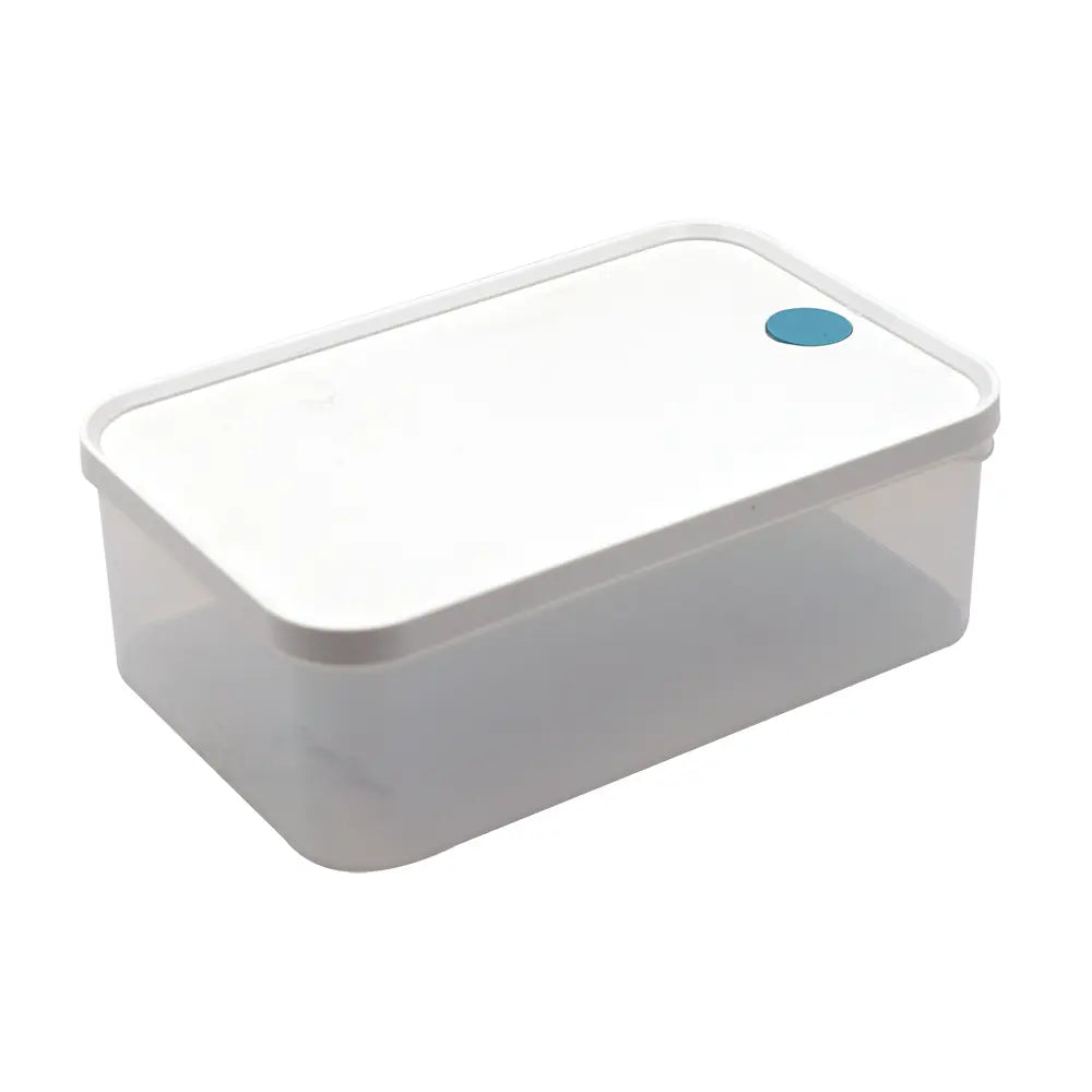 Transparent Food Storage Box with Lid