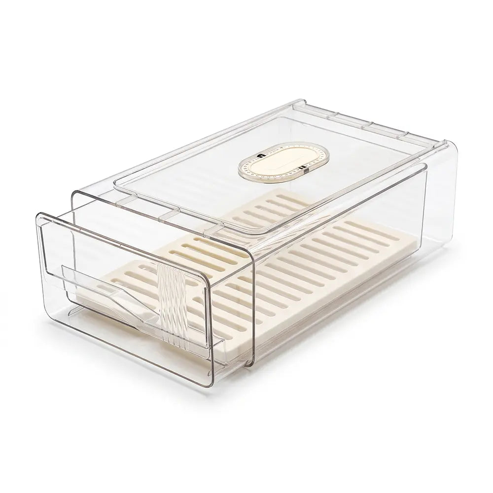 Transparent Refrigerator Storage Drawer Organizer