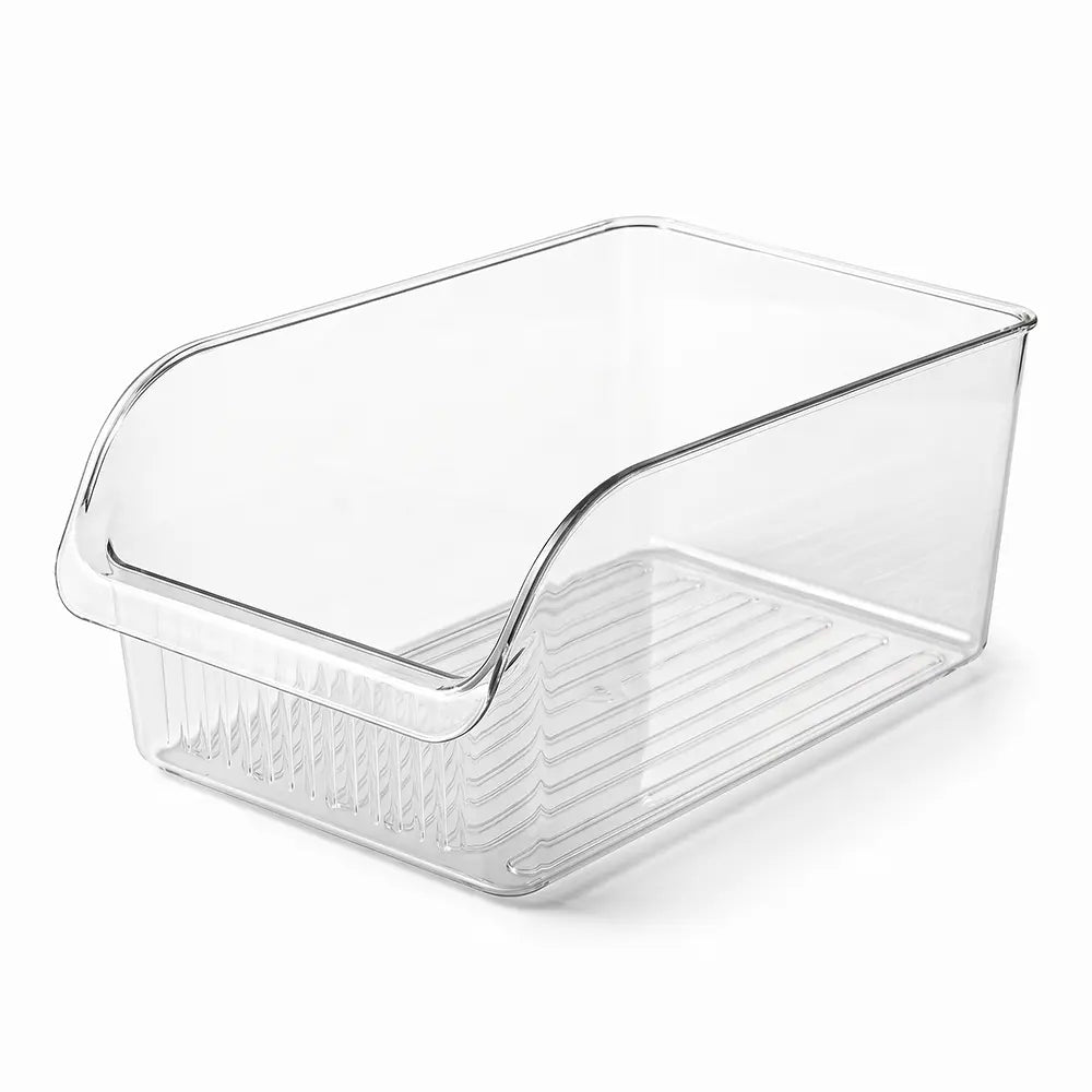 Transparent Refrigerator Storage Organizer Bin