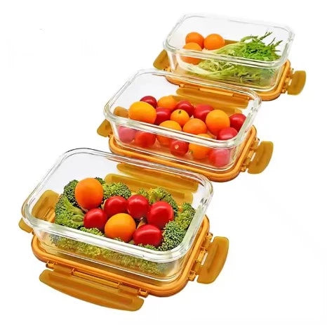 Airtight Plastic Food Storage Box – Durable, Stackable Kitchen & Pantry ...
