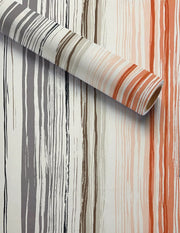 MODERN GLITTER COLOR STRIPED WALLPAPER