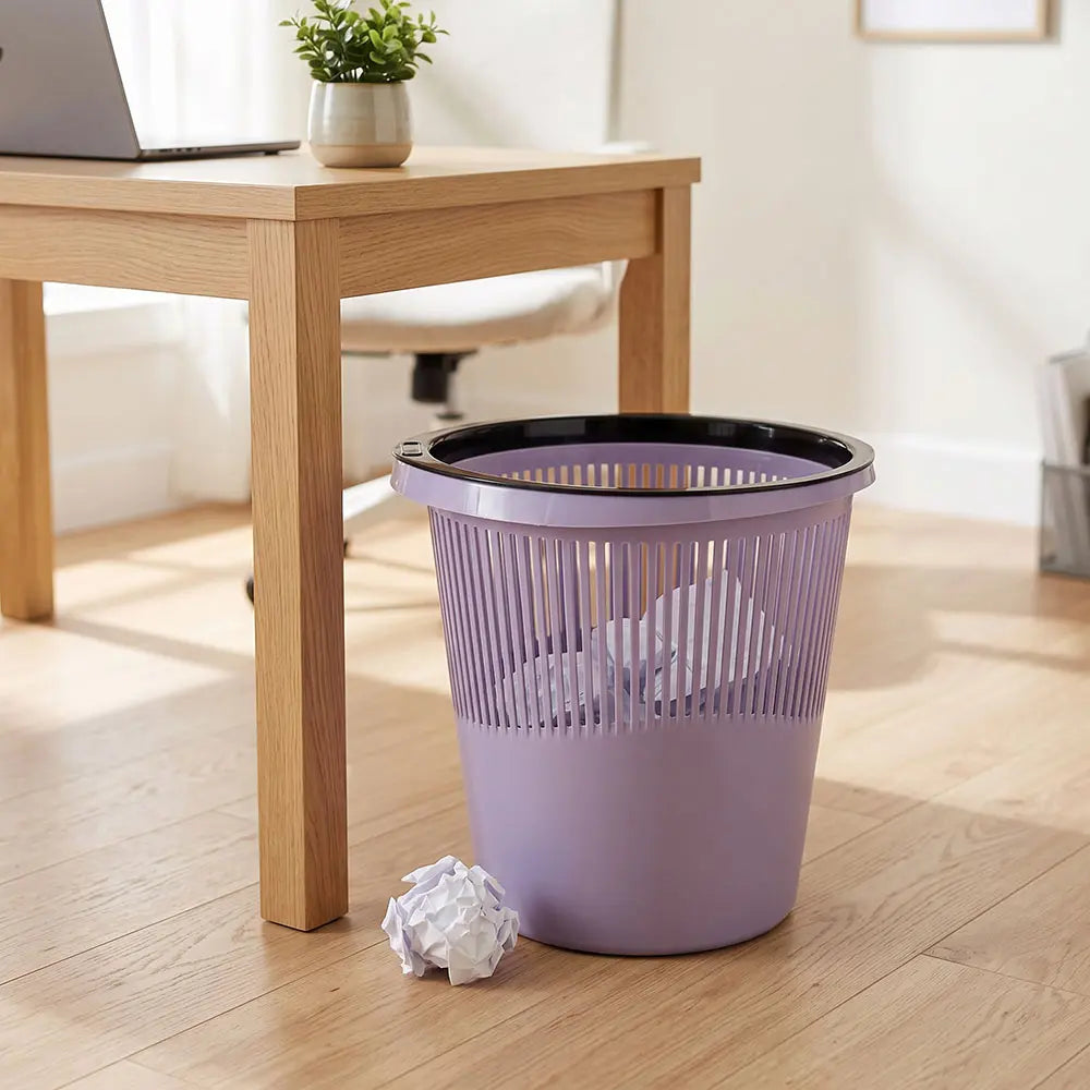 Ventilated Plastic Waste Bin