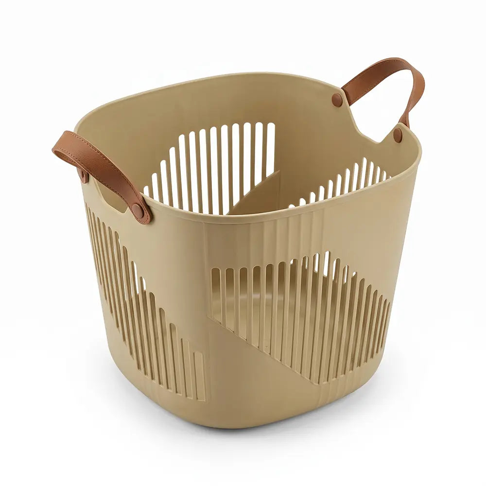 Ventilated Laundry Basket with Handles