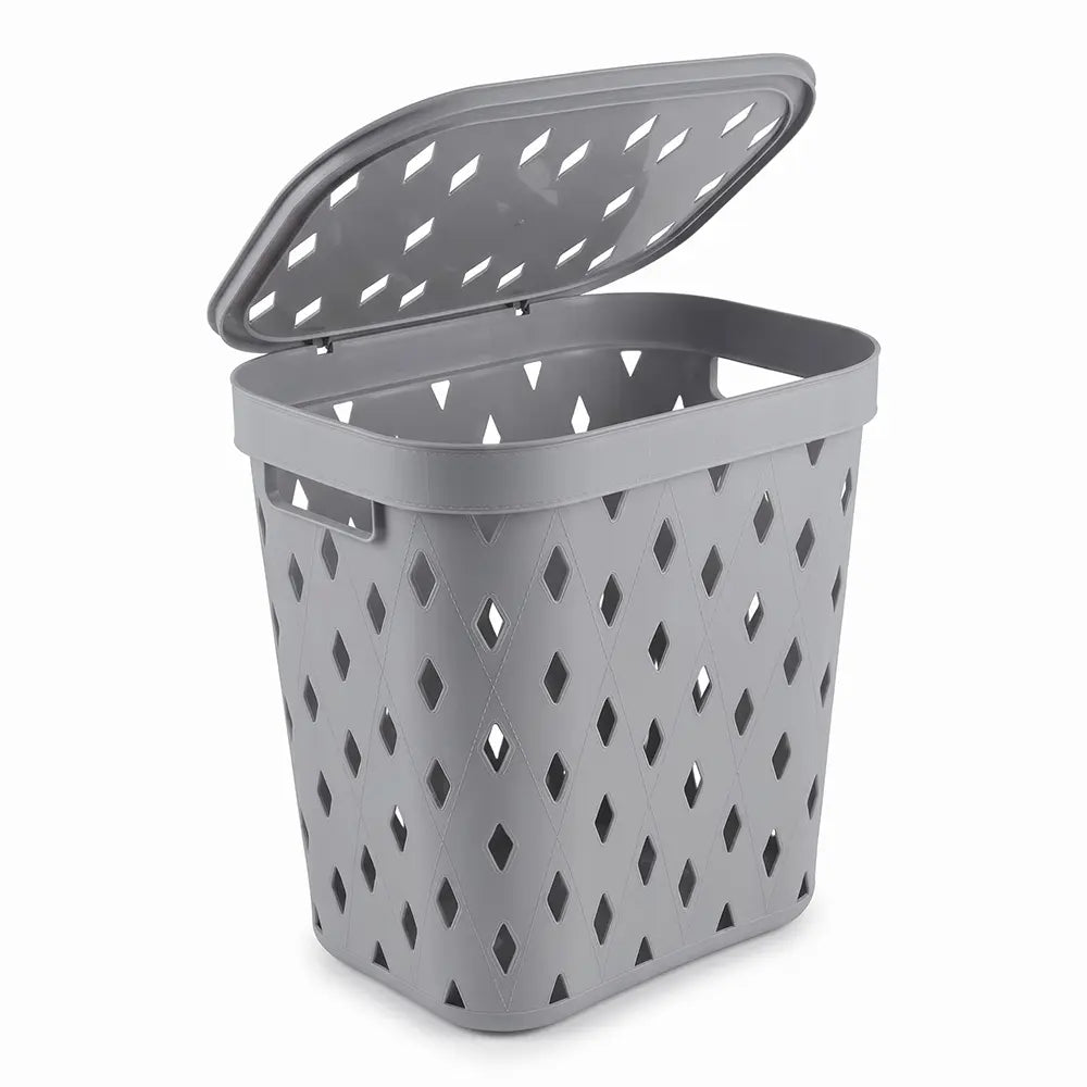 Ventilated Laundry Basket with Lid