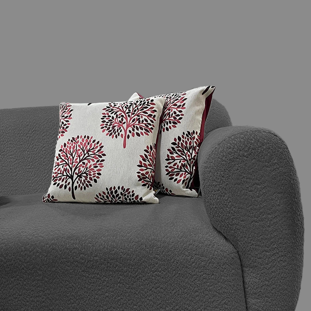 RUSTIC TREE DECORATIVE SOFA PILLOW COVER