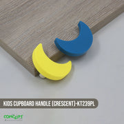 HALF-MOON CUPBOARD HANDLE / CHILDREN CUPBOARD DOOR KNOB