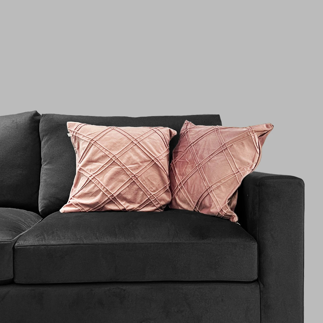 SOFTNEST SOFA PILLOW COVER - PINK
