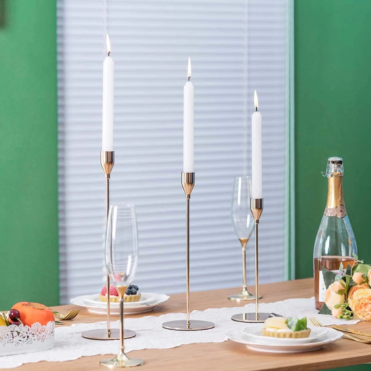 ELYSIAN GOLD CANDLE HOLDERS
