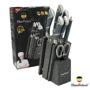 HAUS ROLAND PREMIUM KITCHEN KNIFE BLOCK SET