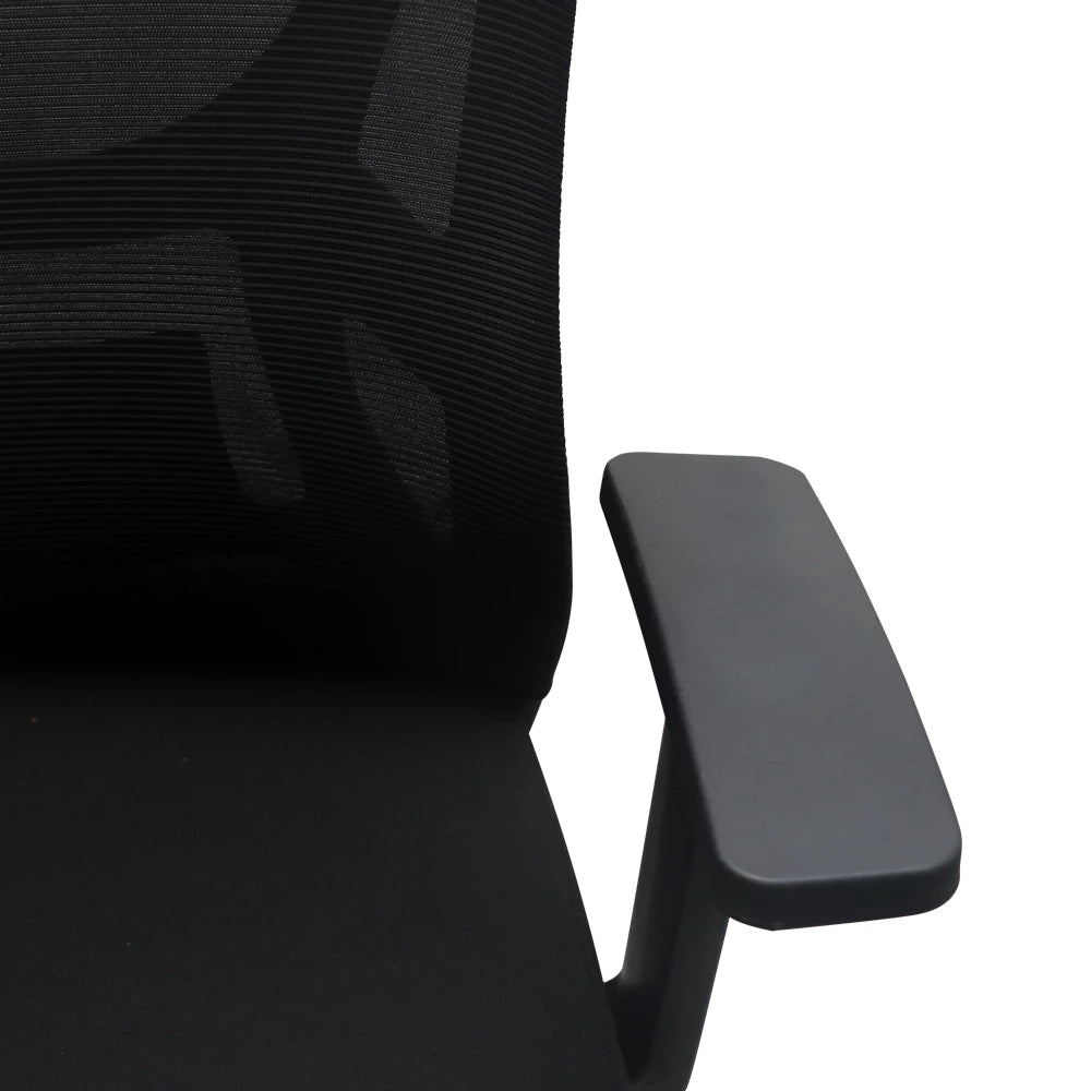 BLACK BRADDON MESH OFFICE CHAIR