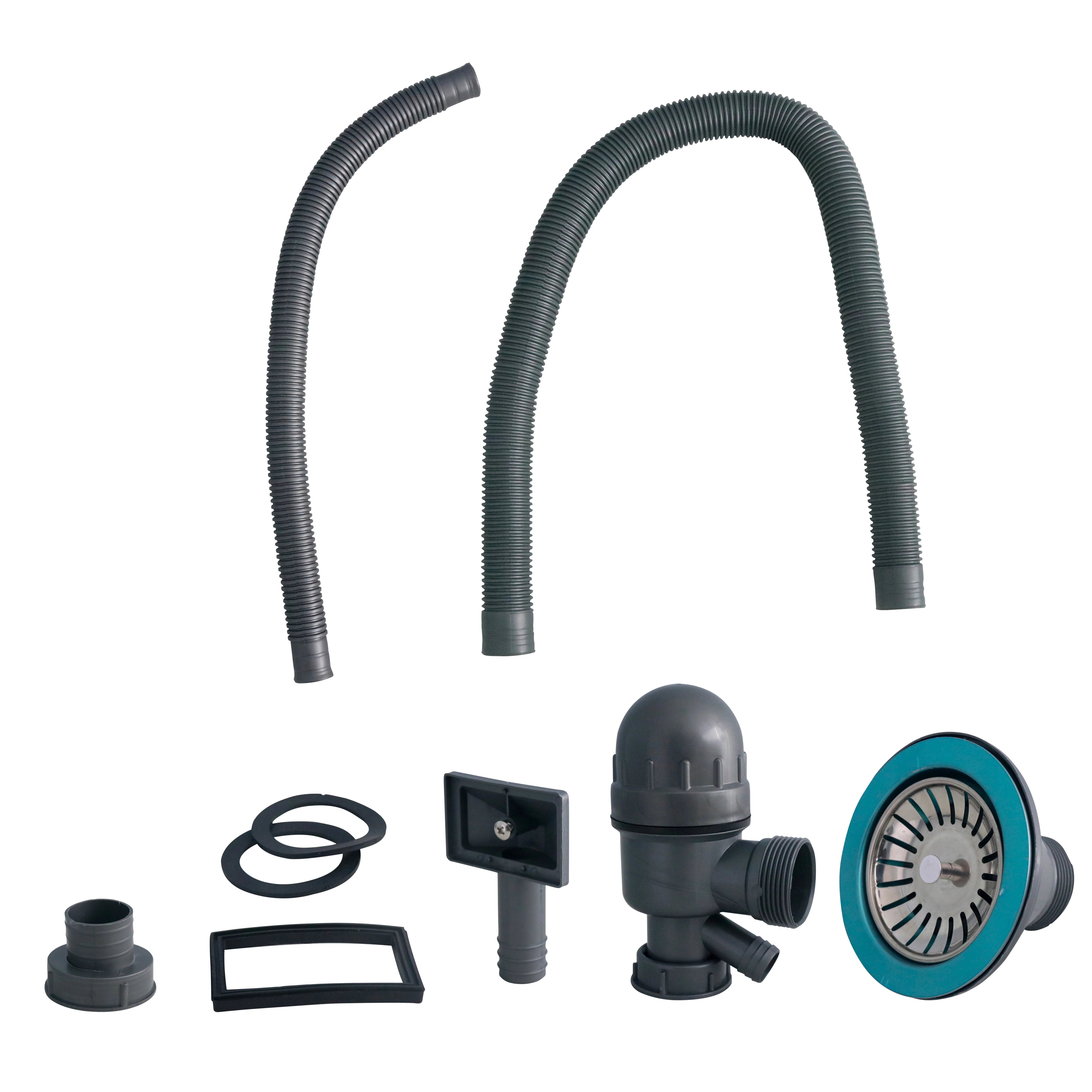 STAINLESS STEEL BLACK FINISH SINGLE BOWL SINK