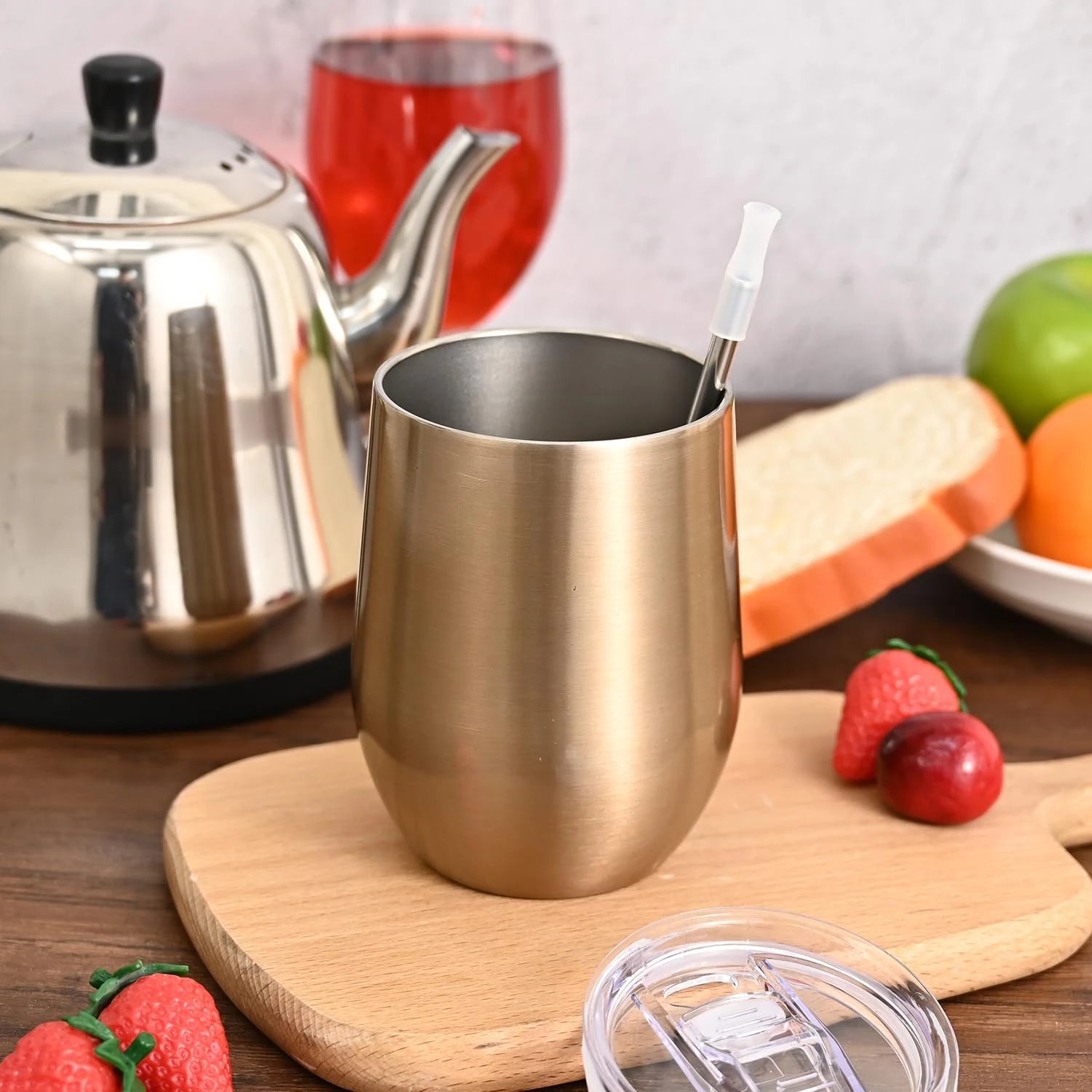 SATINSTEEL THERMAL MUG GOLD