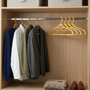 Yellow Plastic Clothes Hanger