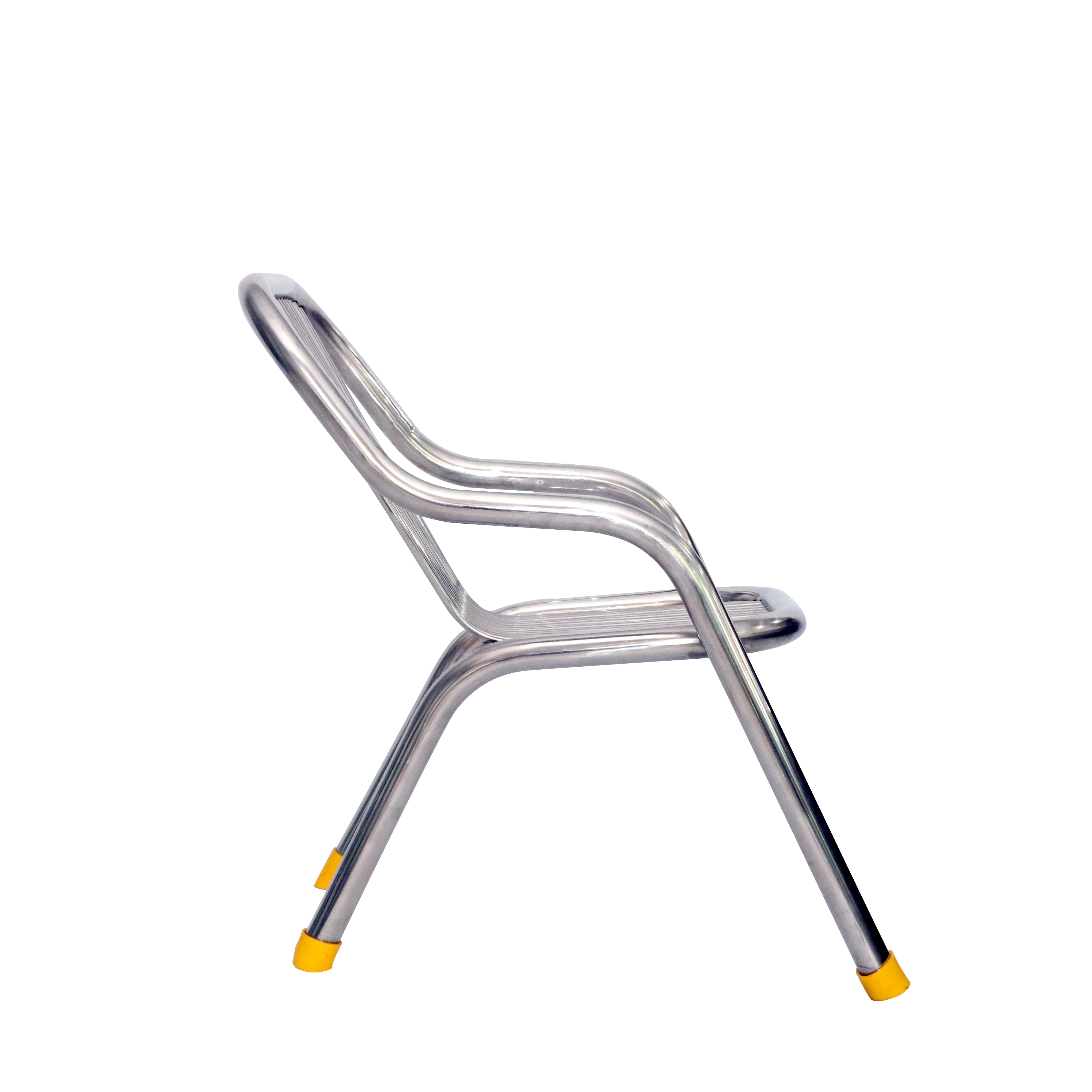STAINLESS STEEL WINDSOR DINING CHAIR